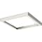 Progress Lighting Everlume Collection Brushed Nickel 11" Edgelit Square Trim Ring P860054-009 - alternate 1
